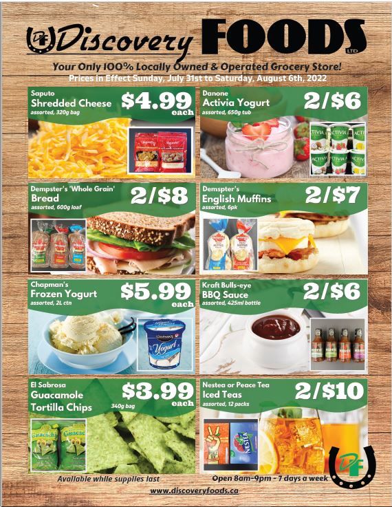 Discovery Foods Flyer July 31 to August 6