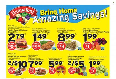 Hannaford (VT) Weekly Ad Flyer July 31 to August 7