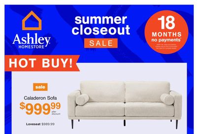 Ashley HomeStore (ON) Flyer August 2 to 22
