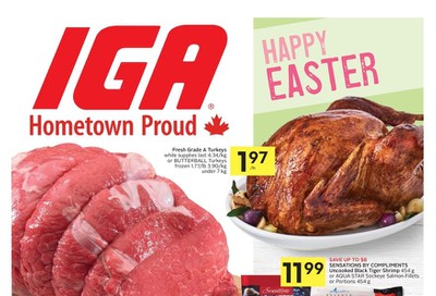 IGA (West) Flyer April 9 to 15