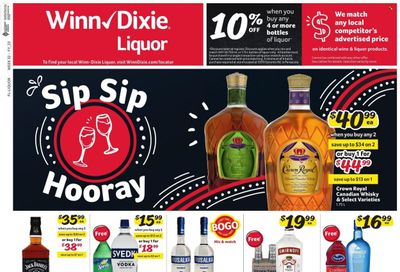 Winn Dixie (AL, FL, GA, LA) Weekly Ad Flyer Specials August 1 to August 28, 2022