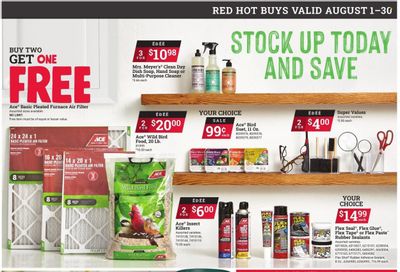 ACE Hardware Weekly Ad Flyer August 1 to August 8