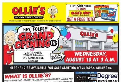 Ollie's Bargain Outlet Weekly Ad Flyer August 1 to August 8