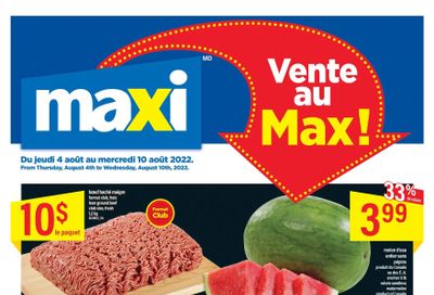 Maxi Flyer August 4 to 10