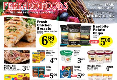 Ferraro Foods Flyer August 2 to 15