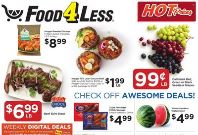 Food 4 Less (IN) Weekly Ad Flyer Specials August 3 to August 9, 2022