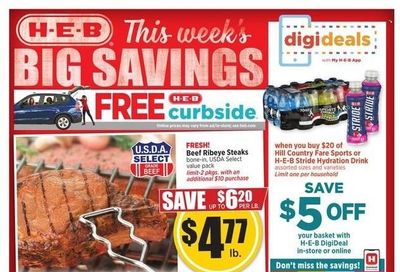 H-E-B (TX) Weekly Ad Flyer Specials August 3 to August 9, 2022