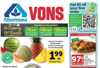 Albertsons (CA, ID, LA, MT, OR, TX, WA) Weekly Ad Flyer Specials August 3 to August 9, 2022