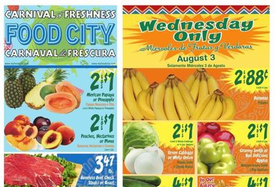 Food City (AZ) Weekly Ad Flyer Specials August 3 to August 9, 2022