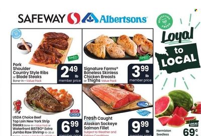 Safeway (WA) Weekly Ad Flyer Specials August 3 to August 9, 2022