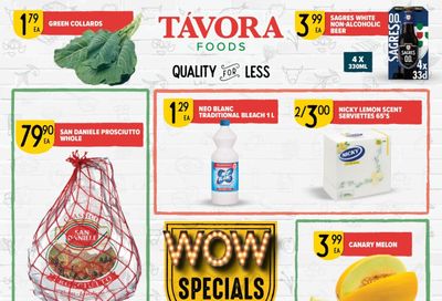 Tavora Foods Flyer August 1 to 7