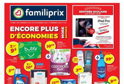 Familiprix Flyer August 4 to 10
