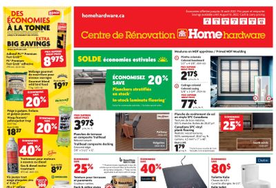 Home Hardware Building Centre (QC) Flyer August 4 to 10