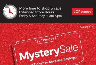 JCPenney Weekly Ad Flyer August 3 to August 10
