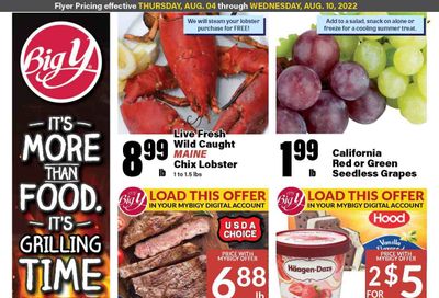 Big Y (CT) Weekly Ad Flyer Specials August 4 to August 10, 2022