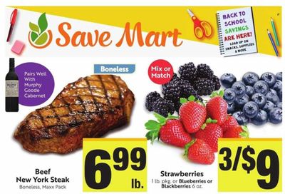Save Mart (CA, NV) Weekly Ad Flyer Specials August 3 to August 9, 2022