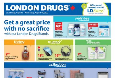 London Drugs Weekly Flyer August 5 to 10