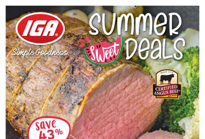 IGA Stores of BC Flyer August 5 to 11