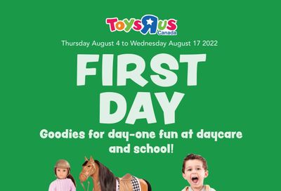 Toys R Us Flyer August 4 to 17