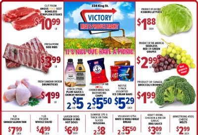 Victory Meat Market Flyer August 2 to 6