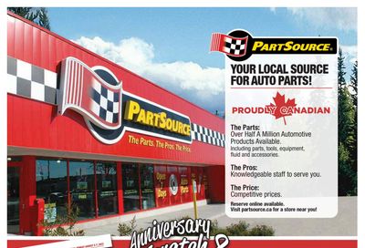 PartSource Flyer August 5 to 7