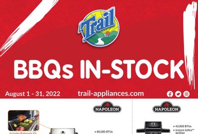 Trail Appliances (AB & SK) Flyer August 1 to 31