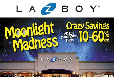 La-Z-Boy (GTA) Moonlight Madness Flyer October 24 to 27