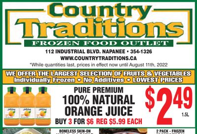 Country Traditions Flyer August 4 to 11