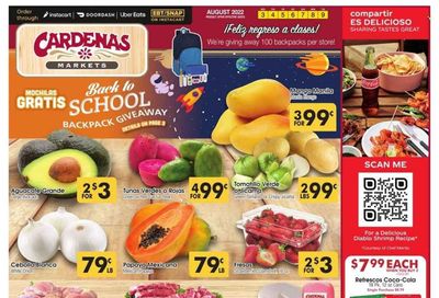 Cardenas (CA, NV) Weekly Ad Flyer Specials August 3 to August 9, 2022