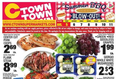 C-Town (CT, FL, MA, NJ, NY, PA) Weekly Ad Flyer Specials August 5 to August 11, 2022