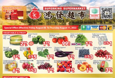 Superking Supermarket (North York) Flyer August 5 to 11