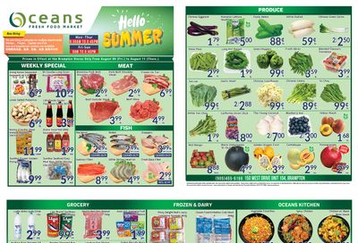 Oceans Fresh Food Market (Brampton) Flyer August 5 to 11