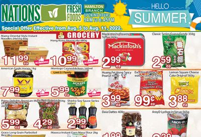 Nations Fresh Foods (Hamilton) Flyer August 5 to 11