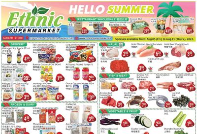 Ethnic Supermarket (Guelph) Flyer August 5 to 11