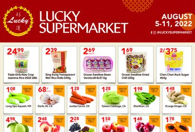 Lucky Supermarket (Calgary) Flyer August 5 to 11