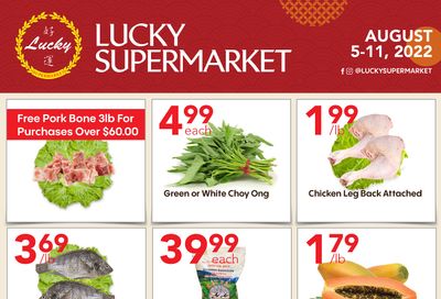 Lucky Supermarket (Winnipeg) Flyer August 5 to 11