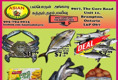 Asian Cash & Carry Flyer August 5 to 11