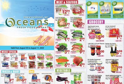 Oceans Fresh Food Market (Mississauga) Flyer August 5 to 11