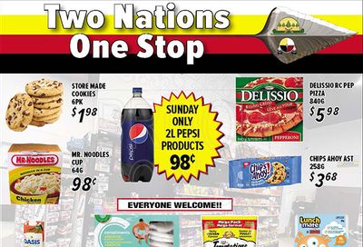 Two Nations One Stop Flyer August 5 to 11