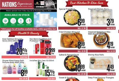 Nations Fresh Foods (Toronto) Flyer August 5 to 11