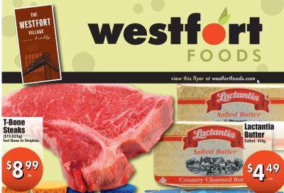 Westfort Foods Flyer August 5 to 11