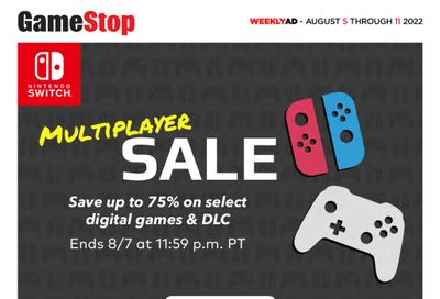 GameStop Flyer August 5 to 11