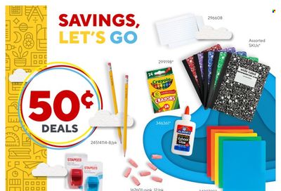 Staples Weekly Ad Flyer Specials August 7 to August 13, 2022