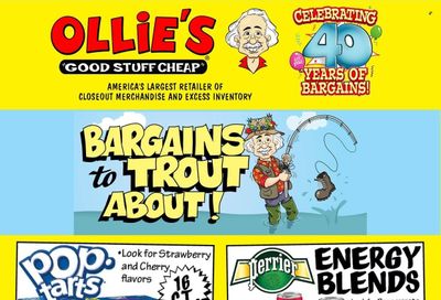 Ollie's Bargain Outlet Weekly Ad Flyer Specials August 4 to August 9, 2022