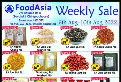 FoodAsia Flyer August 6 to 10