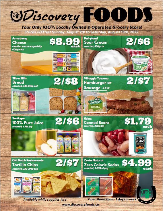 Discovery Foods Flyer August 7 to 13