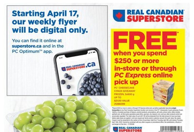 Real Canadian Superstore (West) Flyer April 9 to 16