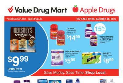 Apple Drugs Flyer August 7 to 20