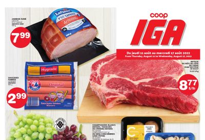 Coop IGA Flyer August 11 to 17