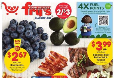 Fry’s (AZ) Weekly Ad Flyer Specials August 10 to August 16, 2022